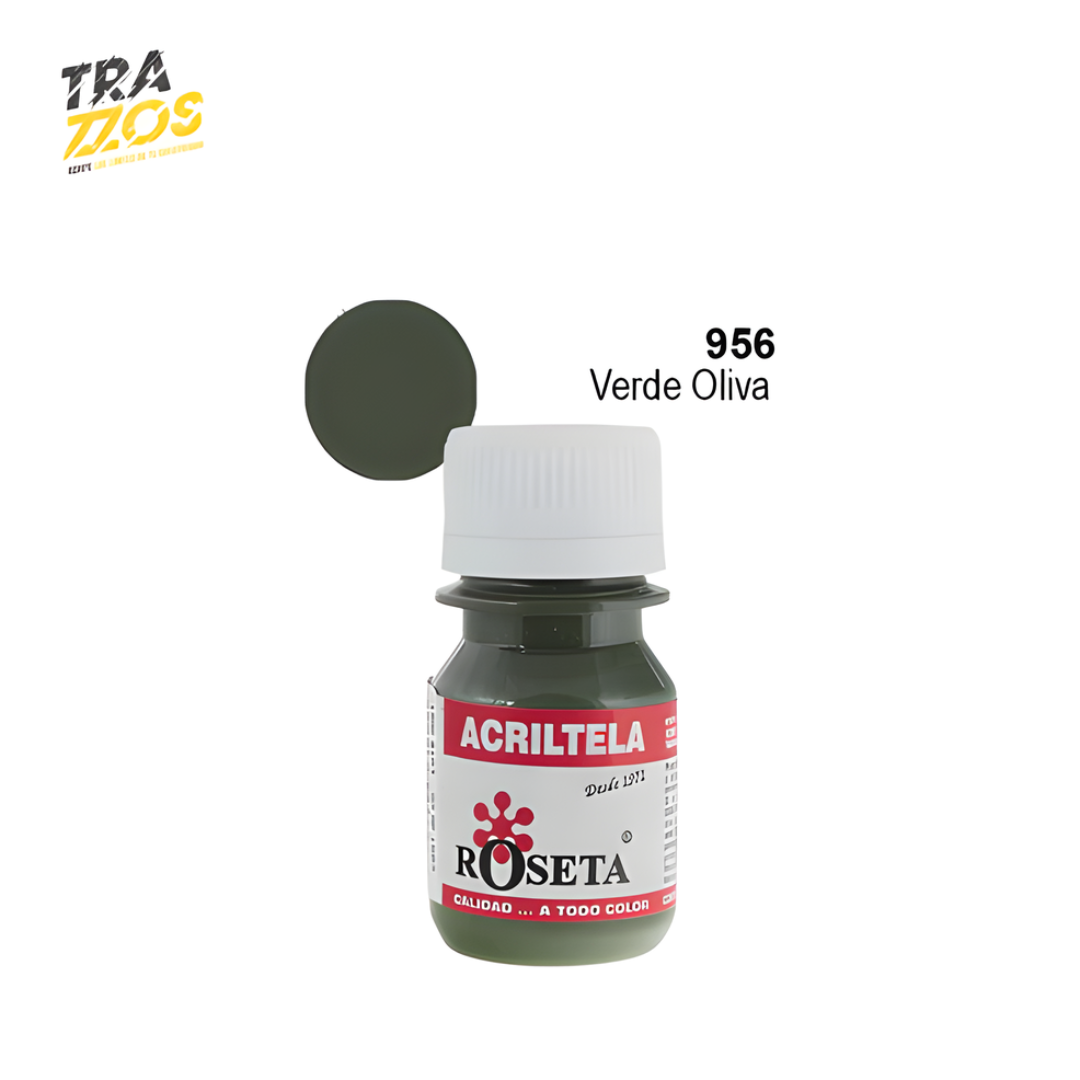 Pintura Acriltela Roseta