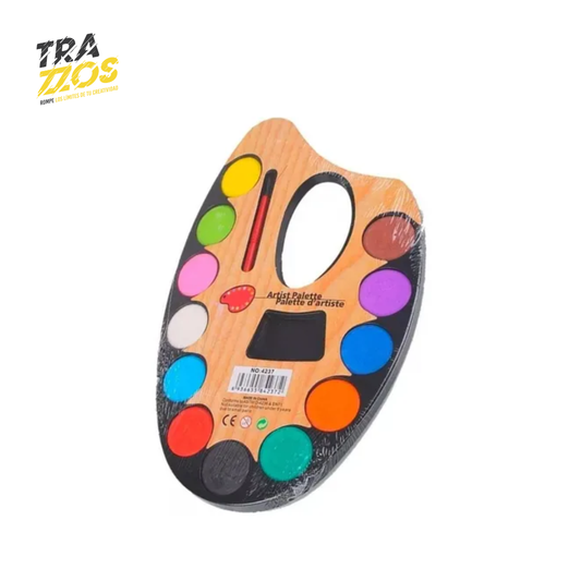 Set de Acuarela Paleta x12