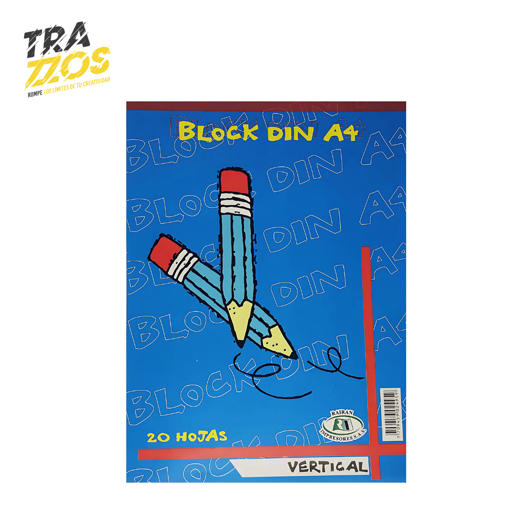 Block Rairan Din A4 Vertical