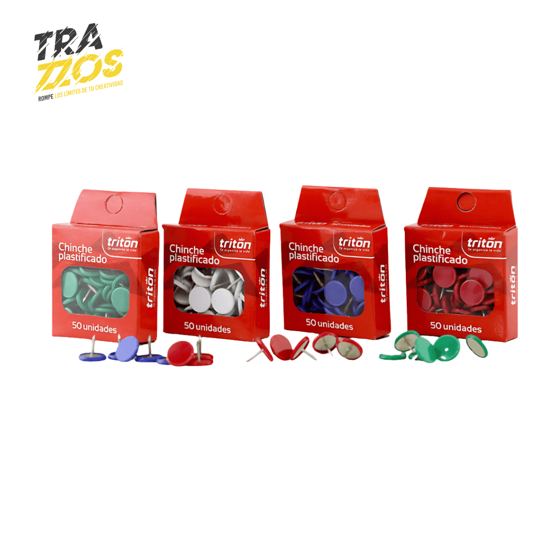 Chinche Plastíficado Surtidos X50