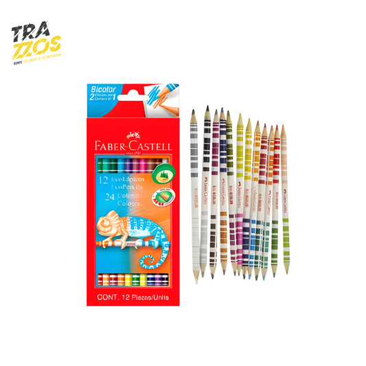 Colores Faber-Castell Doble Punta x12