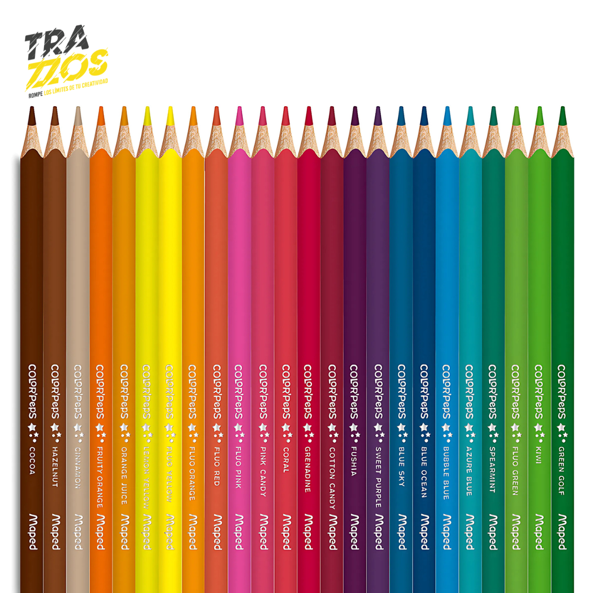 Colores Color Peps Maped x72