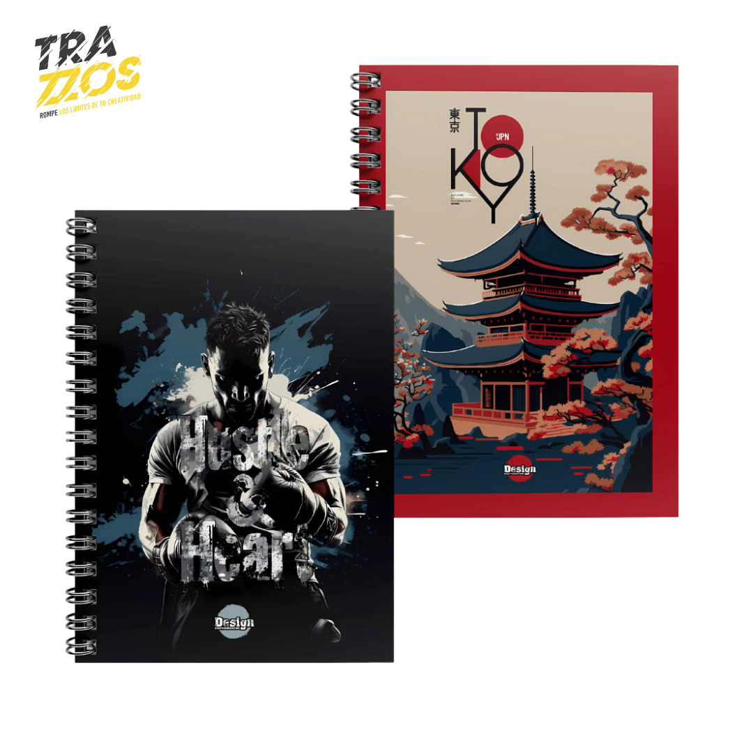 Cuaderno Lukis Argollado Diseño