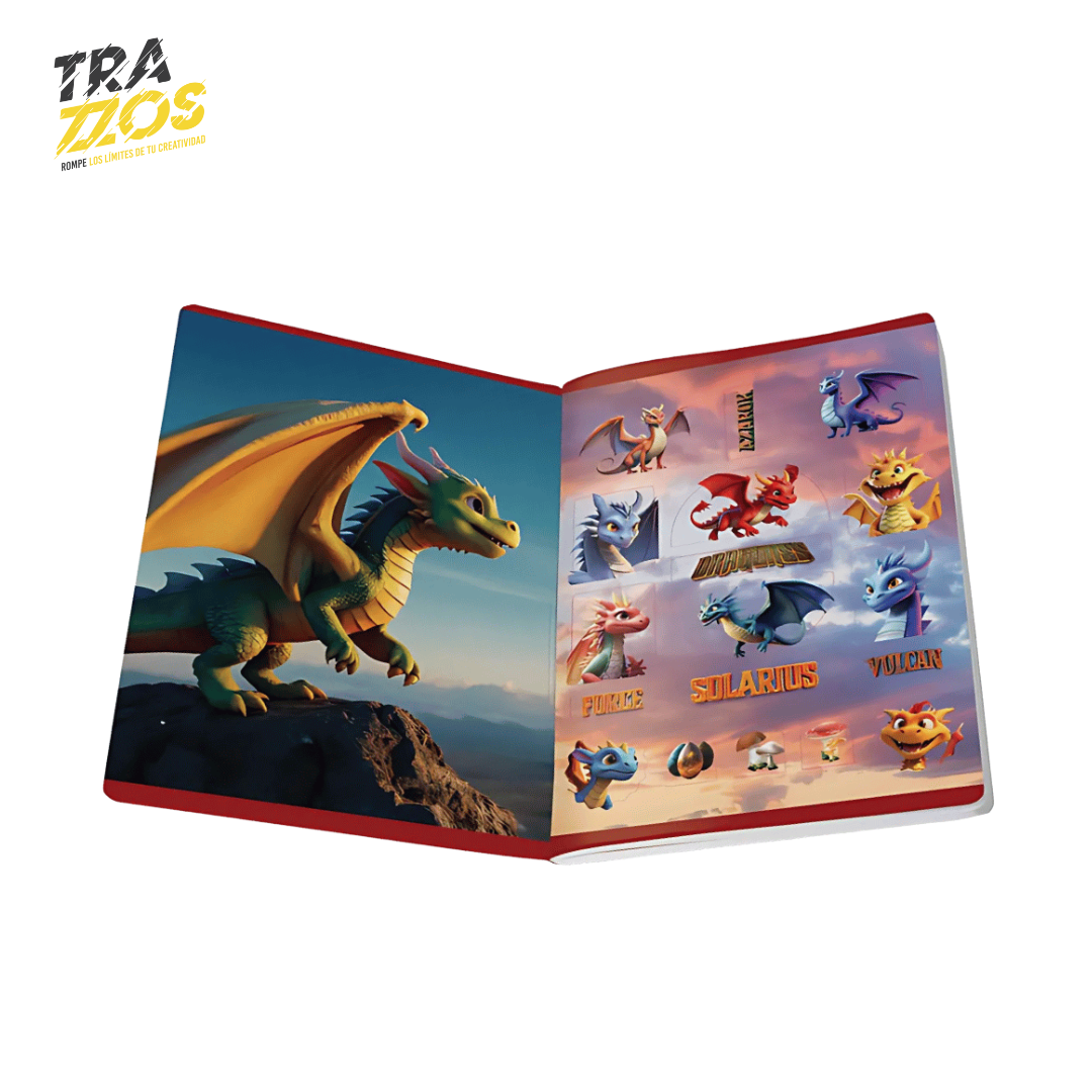 Cuaderno Master Cosido Dragones