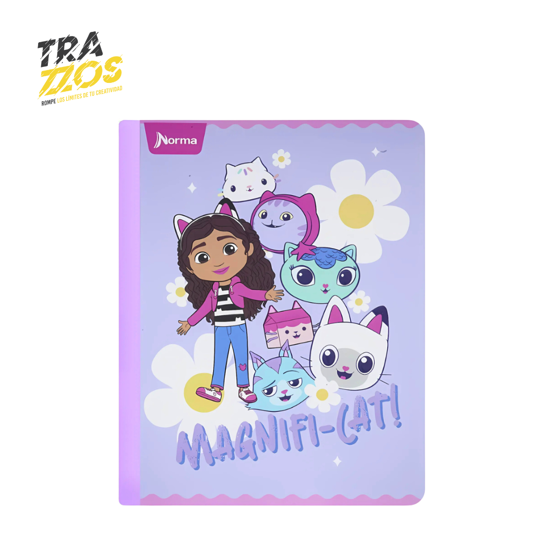 Cuaderno Norma Cosido Casa de Muñecas de Gabby