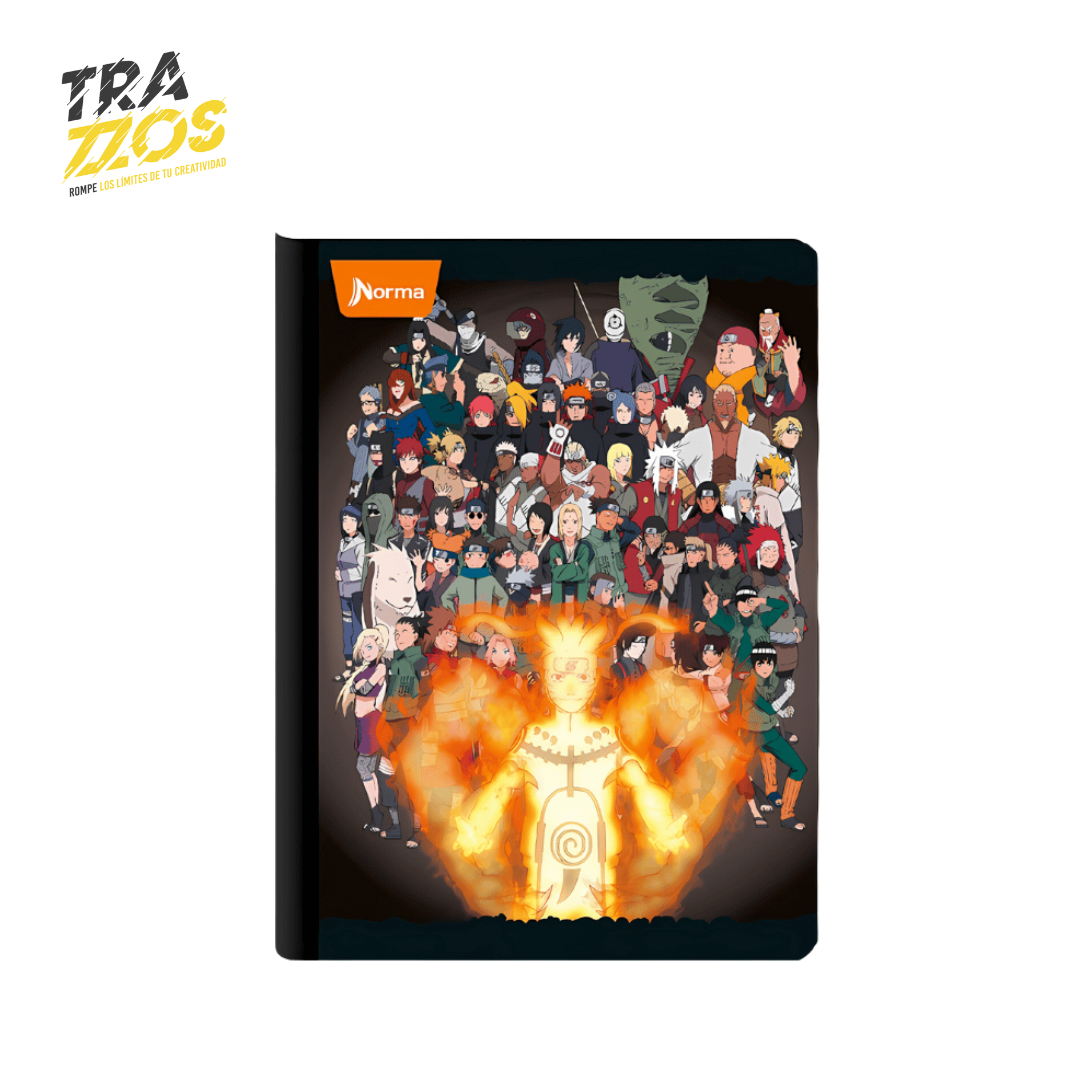 Cuaderno Norma Cosido Naruto