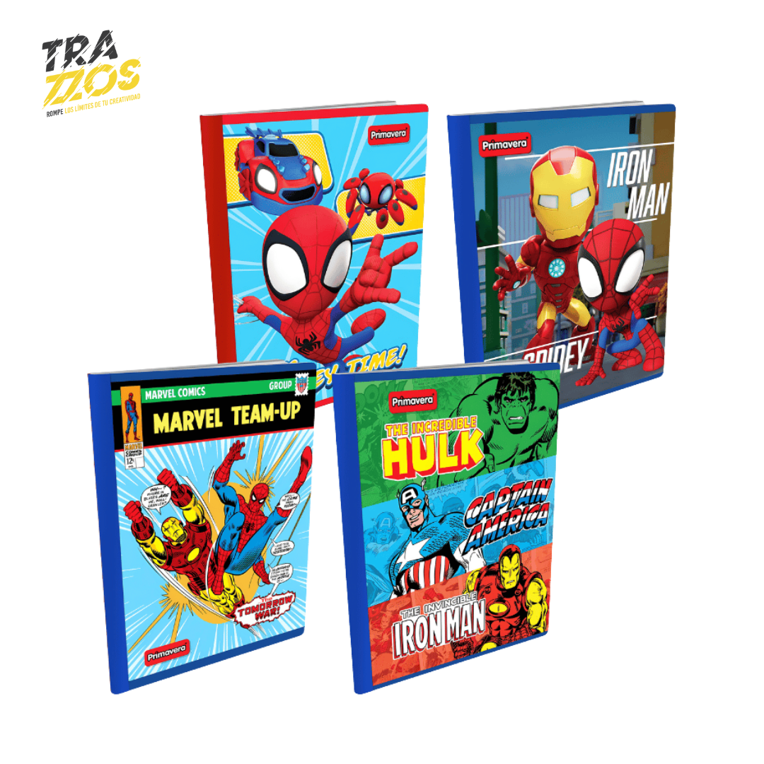 Cuaderno Primavera Cosido Cuadriculado Disney Niño