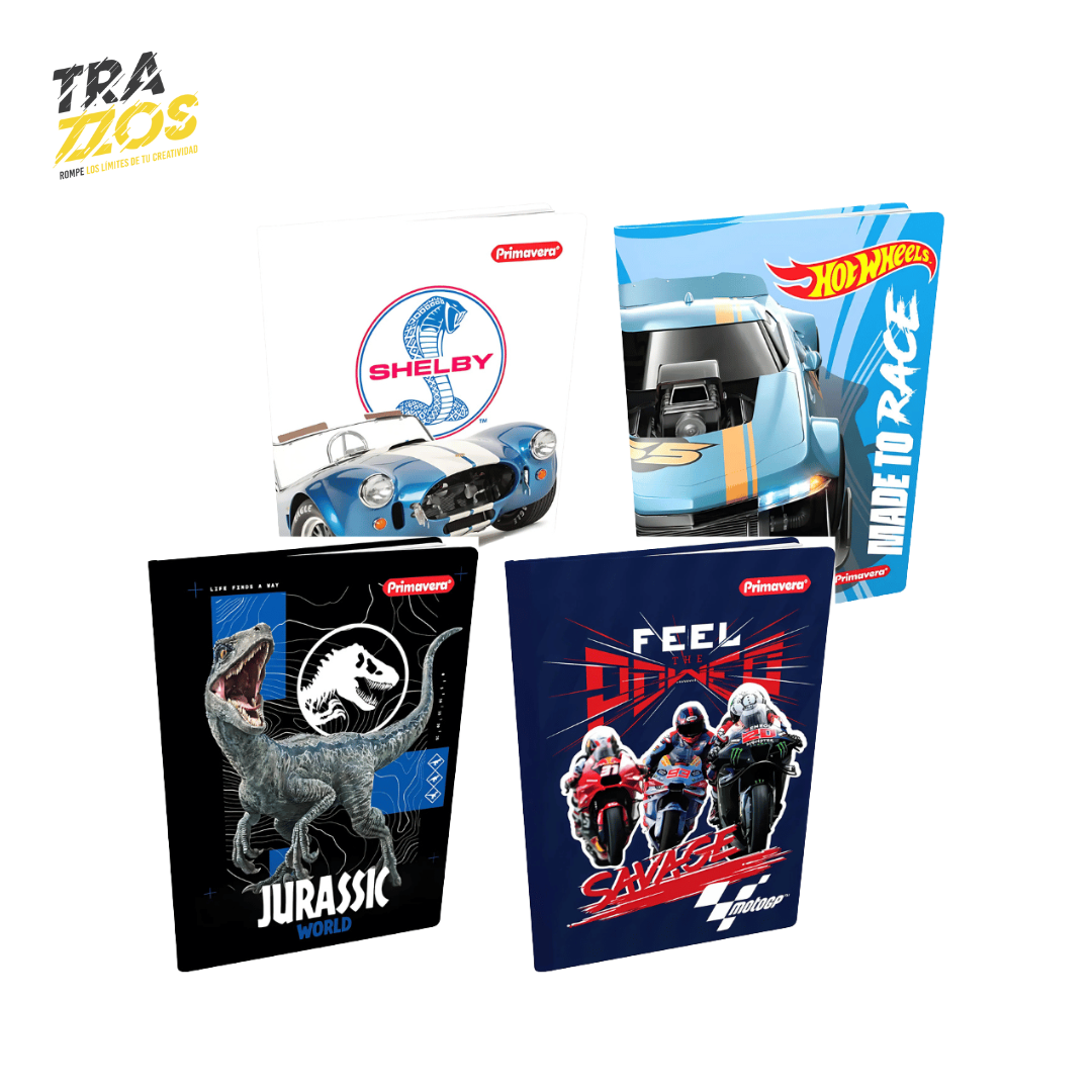 Cuaderno Primavera de Hombre Con Pasta Dura Cosido