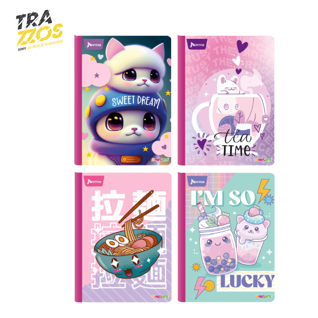 Cuaderno X-Presarte Cosido Femenino