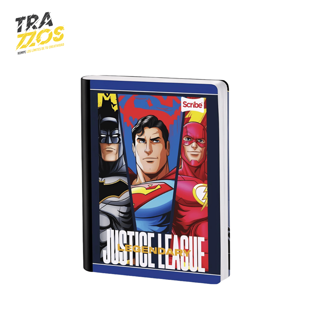 Cuaderno Scribe Cosido Justice League