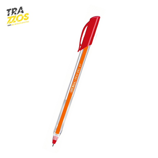 Esfero Offi-Esco 076F Semigel Trazo Fino Colores