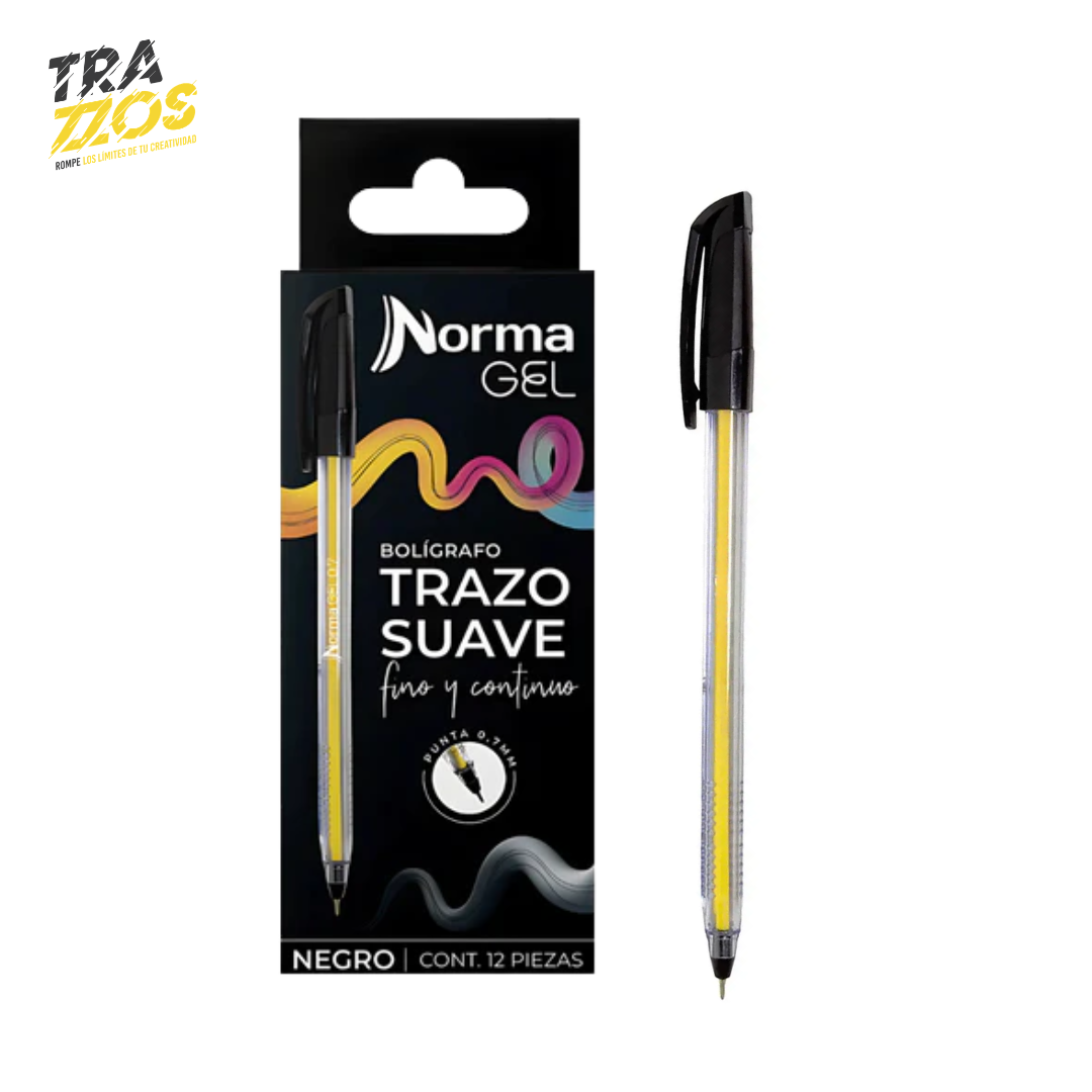 Esferos Norma Punta Fina x12