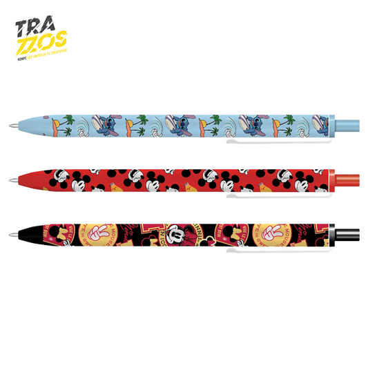 Esferos Primavera Personajes x12