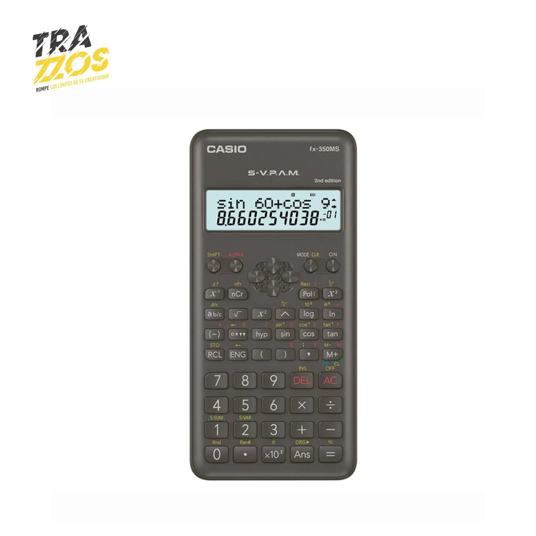 Calculadora Casio Funciones Fx 350MS