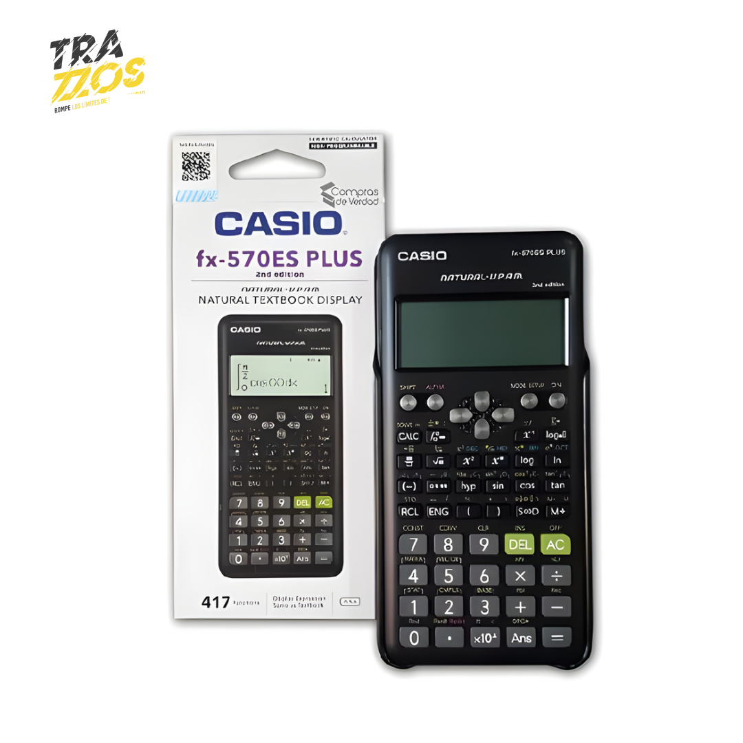 Calculadora Casio Funciones Fx 570ES Plus