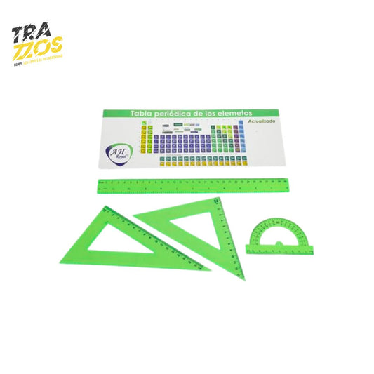 Kit Geométrico con Tabla Periódica