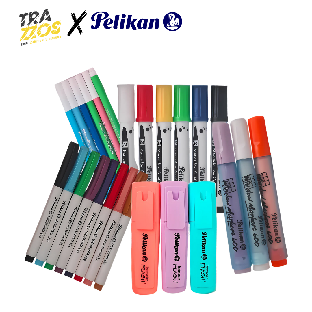 Kit Bullet Journal Pelikan + Trazzos