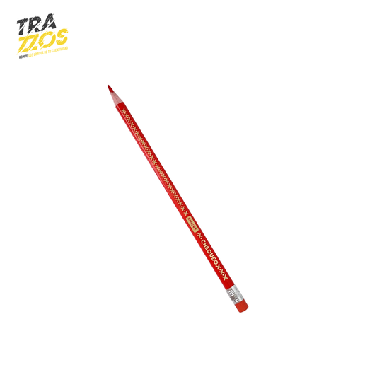 Lápiz Chequeo Escolart Rojo x12