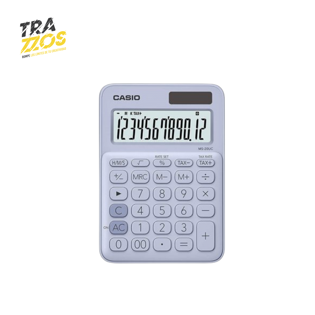 Calculadora Casio MS20 Colores