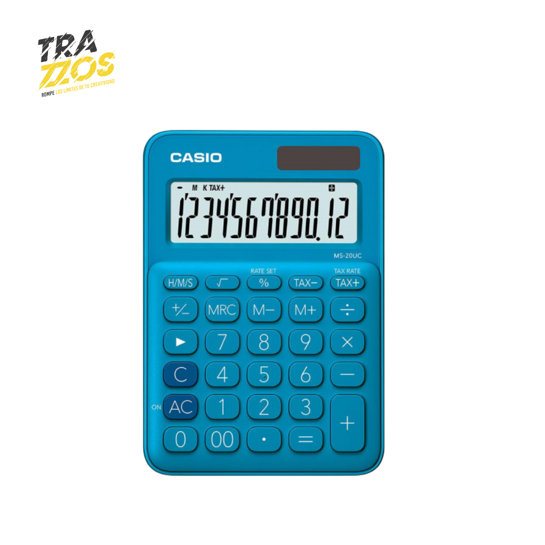 Calculadora Casio MS20 Colores