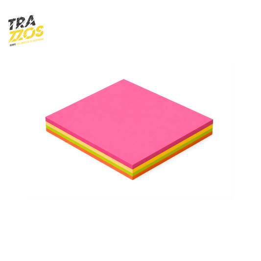 Bloque De Notas Adhesivas X100 Multicolor