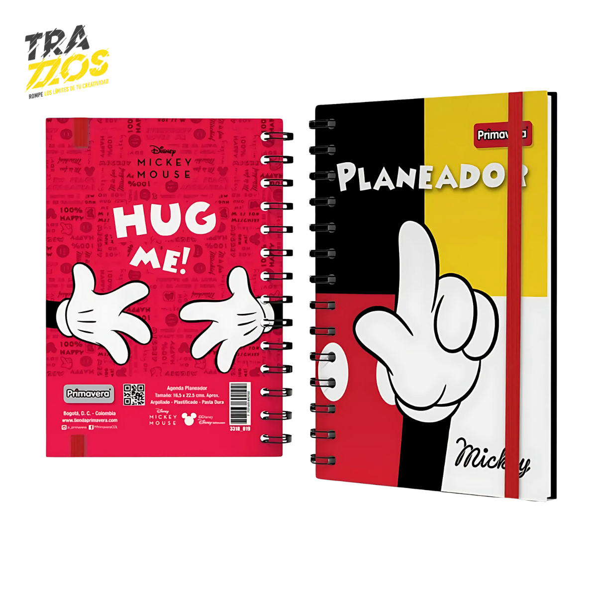Planeador Primavera Personaje Mickey Mouse