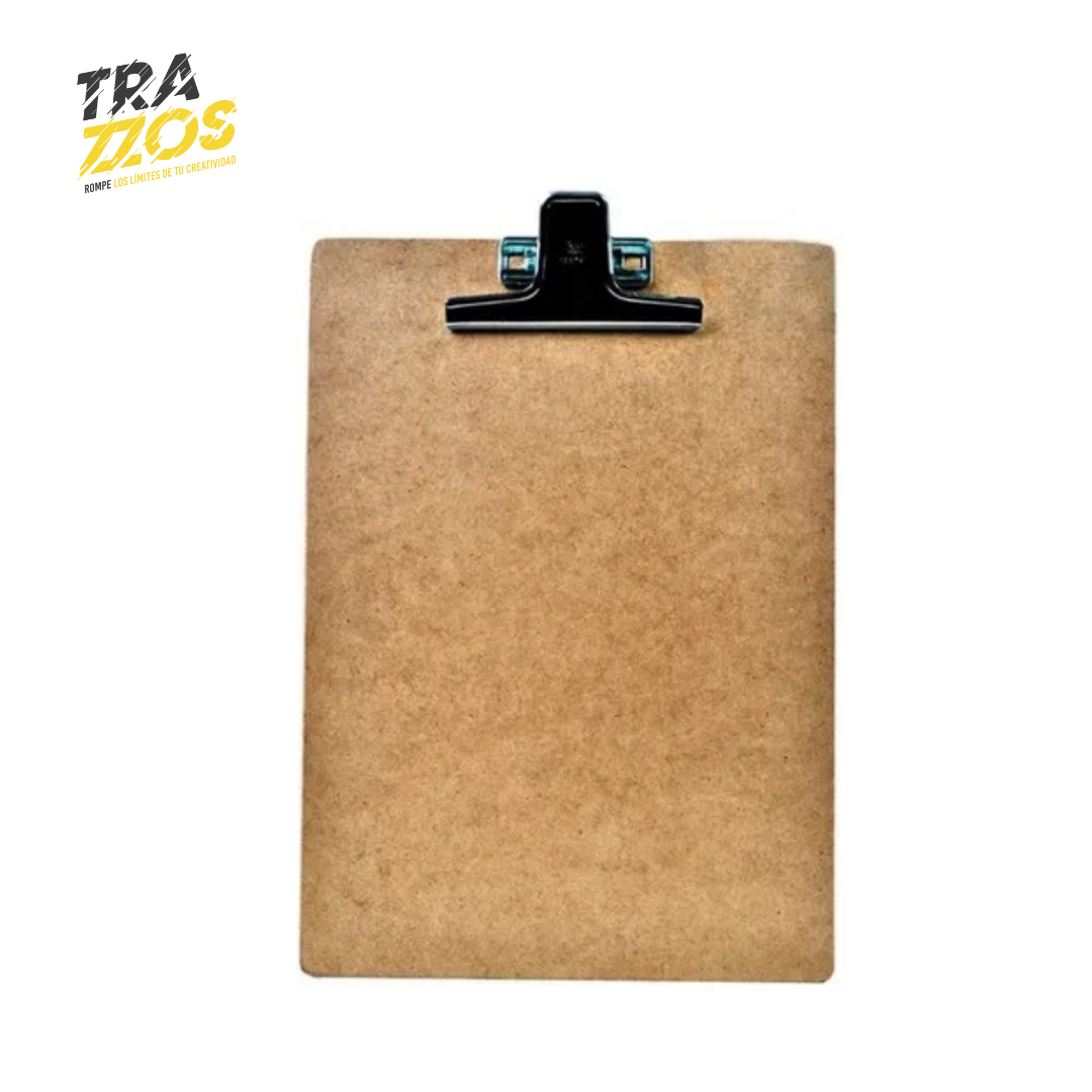 Tabla Planillera de Madera 1/2 Carta