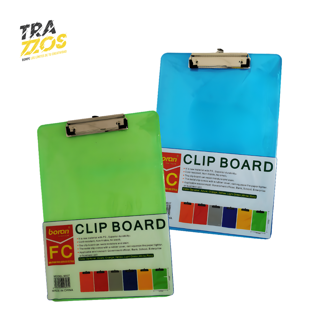 Planillero Acrílico Traslucido Tamaños