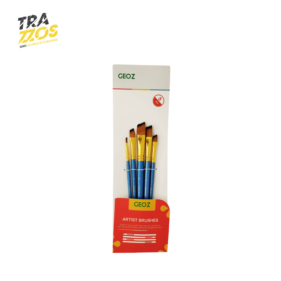 Set de 5 Pinceles JZ-119 para Arte