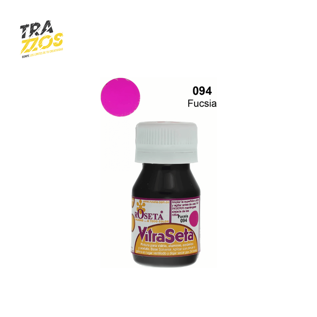 Vitraseta Roseta Fucsia