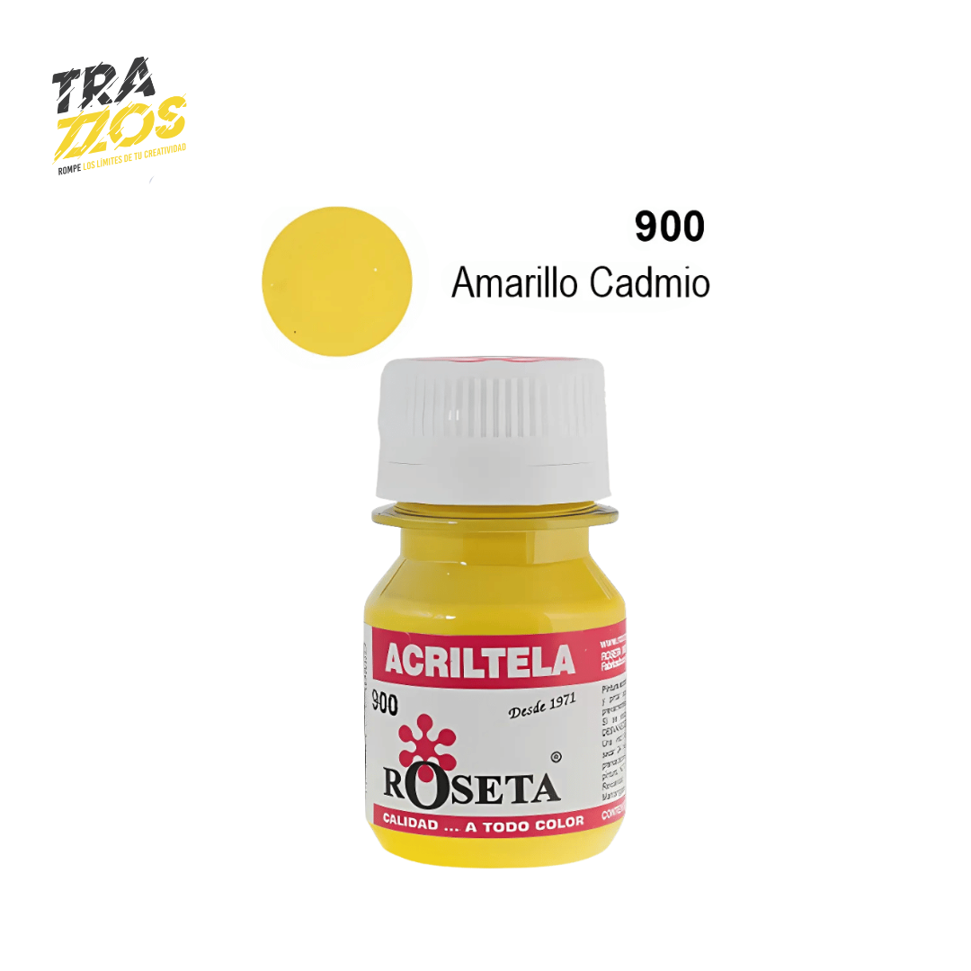 Pintura Acriltela Roseta