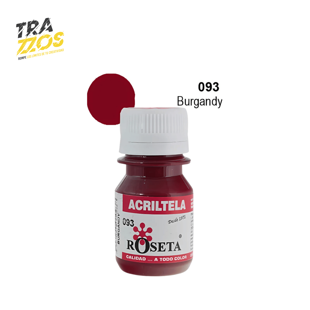 Pintura Acriltela Roseta