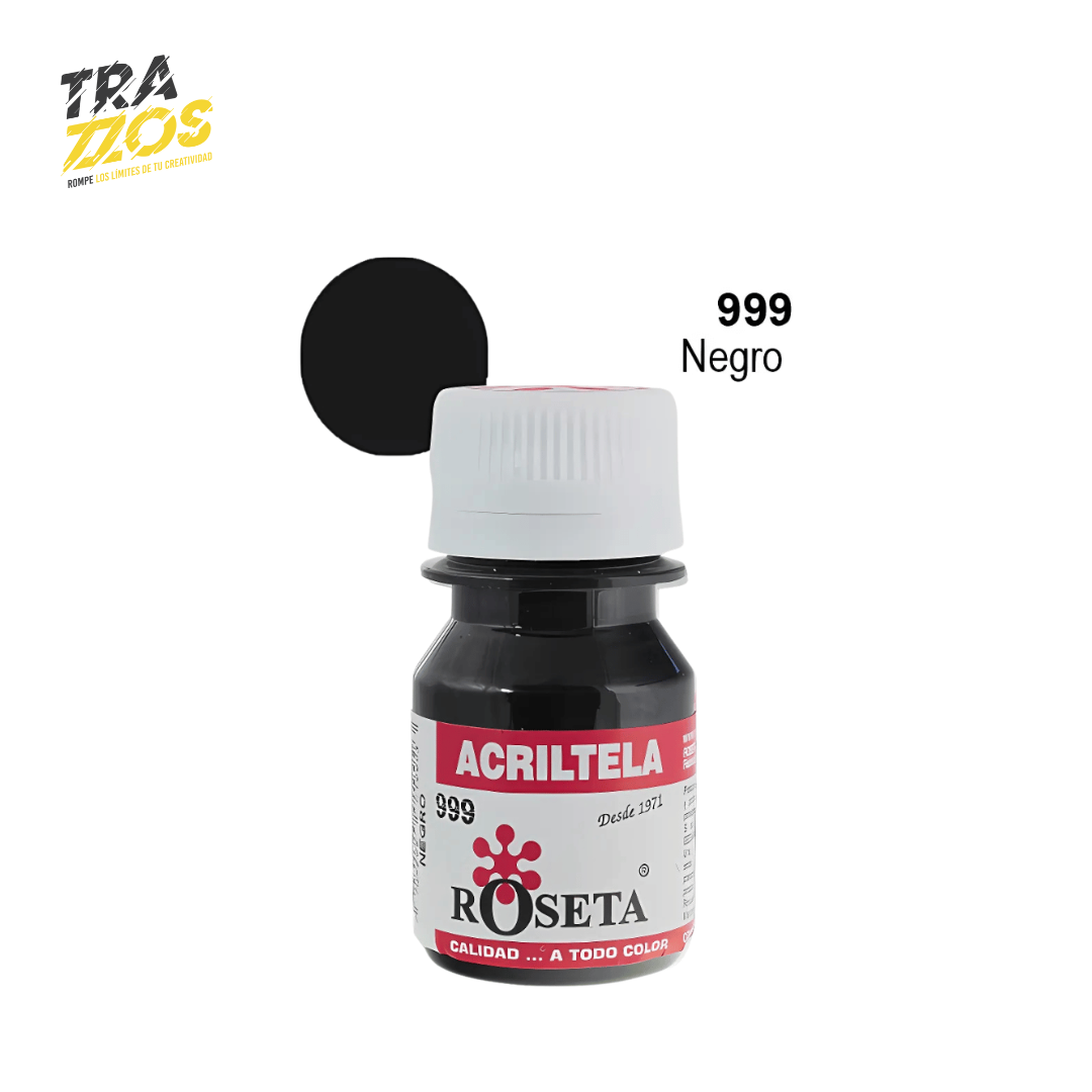 Pintura Acriltela Roseta
