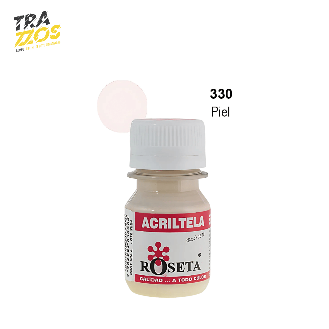 Pintura Acriltela Roseta