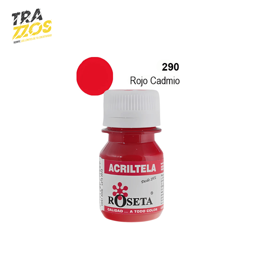 Pintura Acriltela Roseta