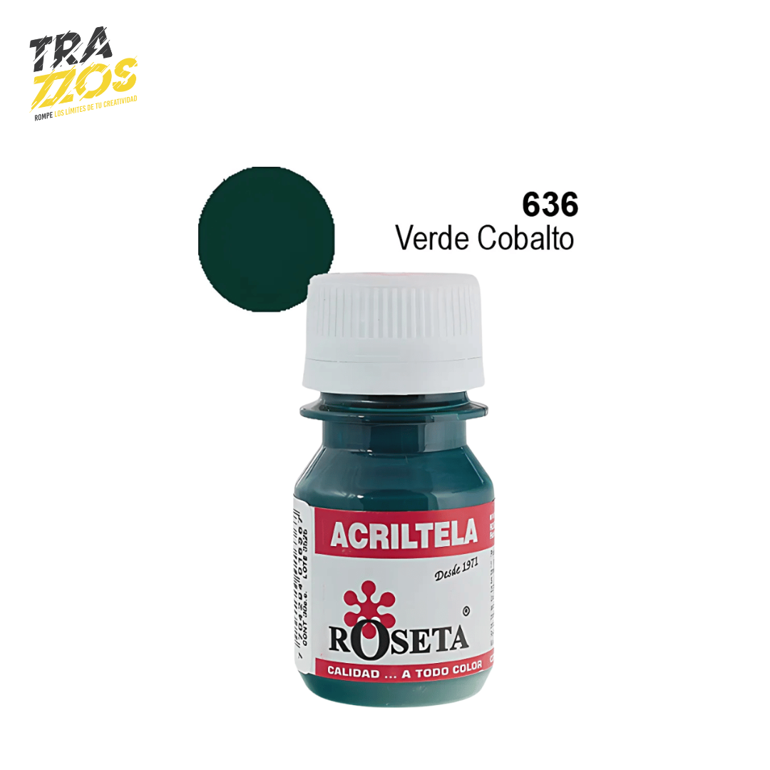 Pintura Acriltela Roseta