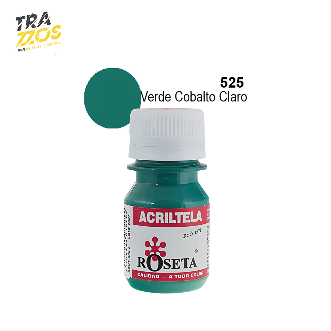 Pintura Acriltela Roseta