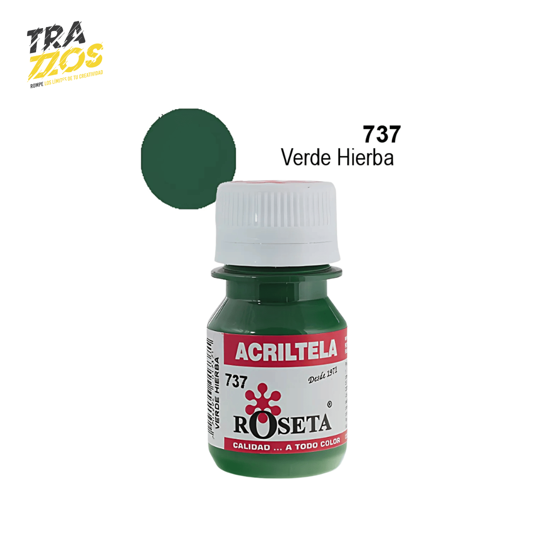 Pintura Acriltela Roseta