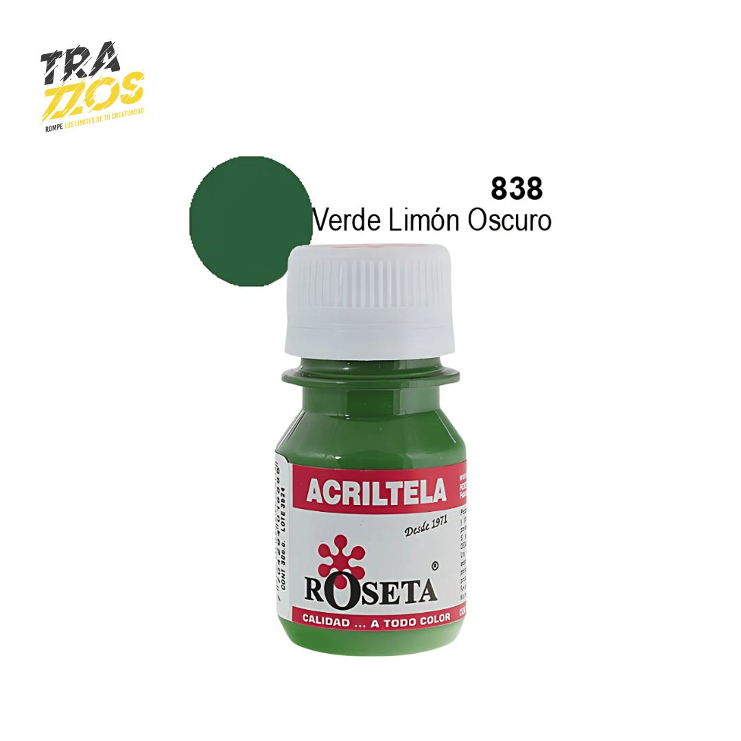 Pintura Acriltela Roseta