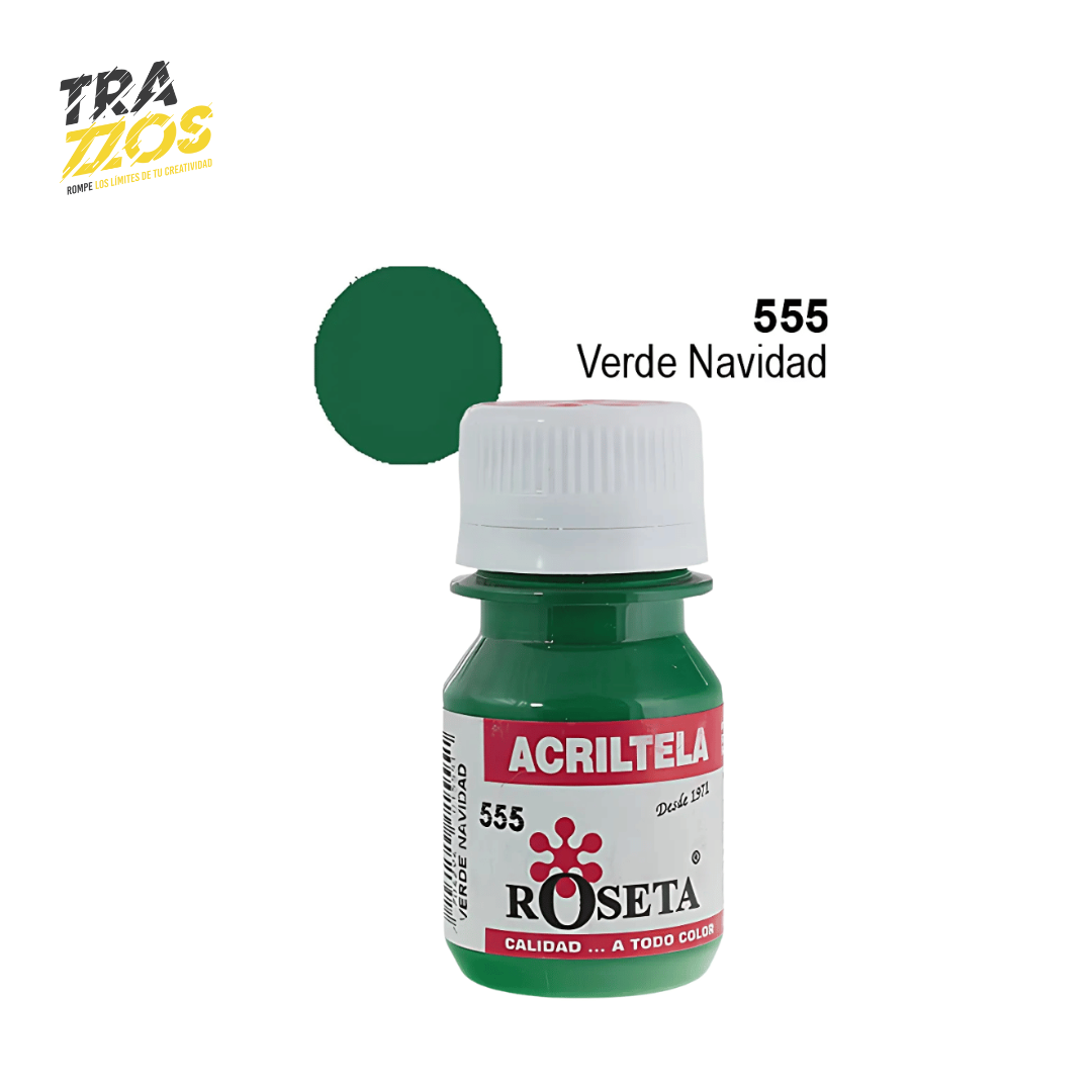 Pintura Acriltela Roseta