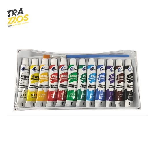 Acrílico Bomega x12