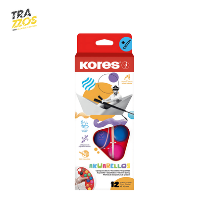 Set de Acuarela Kores Grande con Pincel