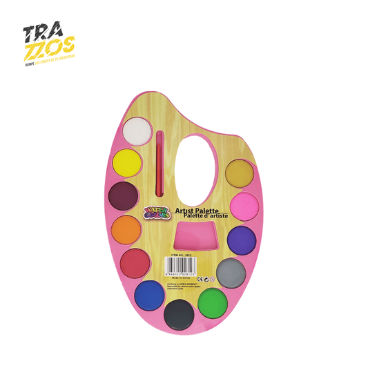 Set de Acuarela Paleta x12