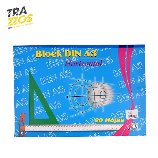 Block Rairan Din A3 Horizontal