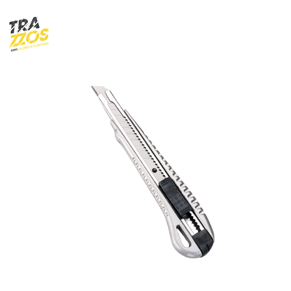 Bisturí pequeño metalico 9mm corte fino 