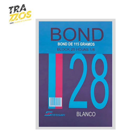 Block Nessan Bond 28 Blanco