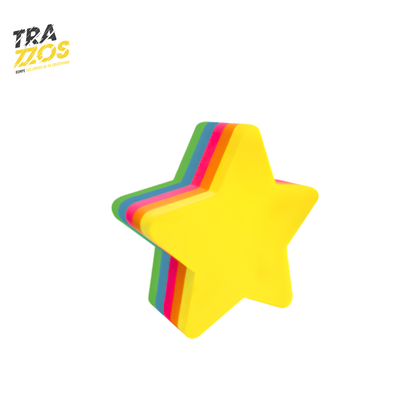 Block Notas Adhesivas Figuras Multicolor x100 Hojas