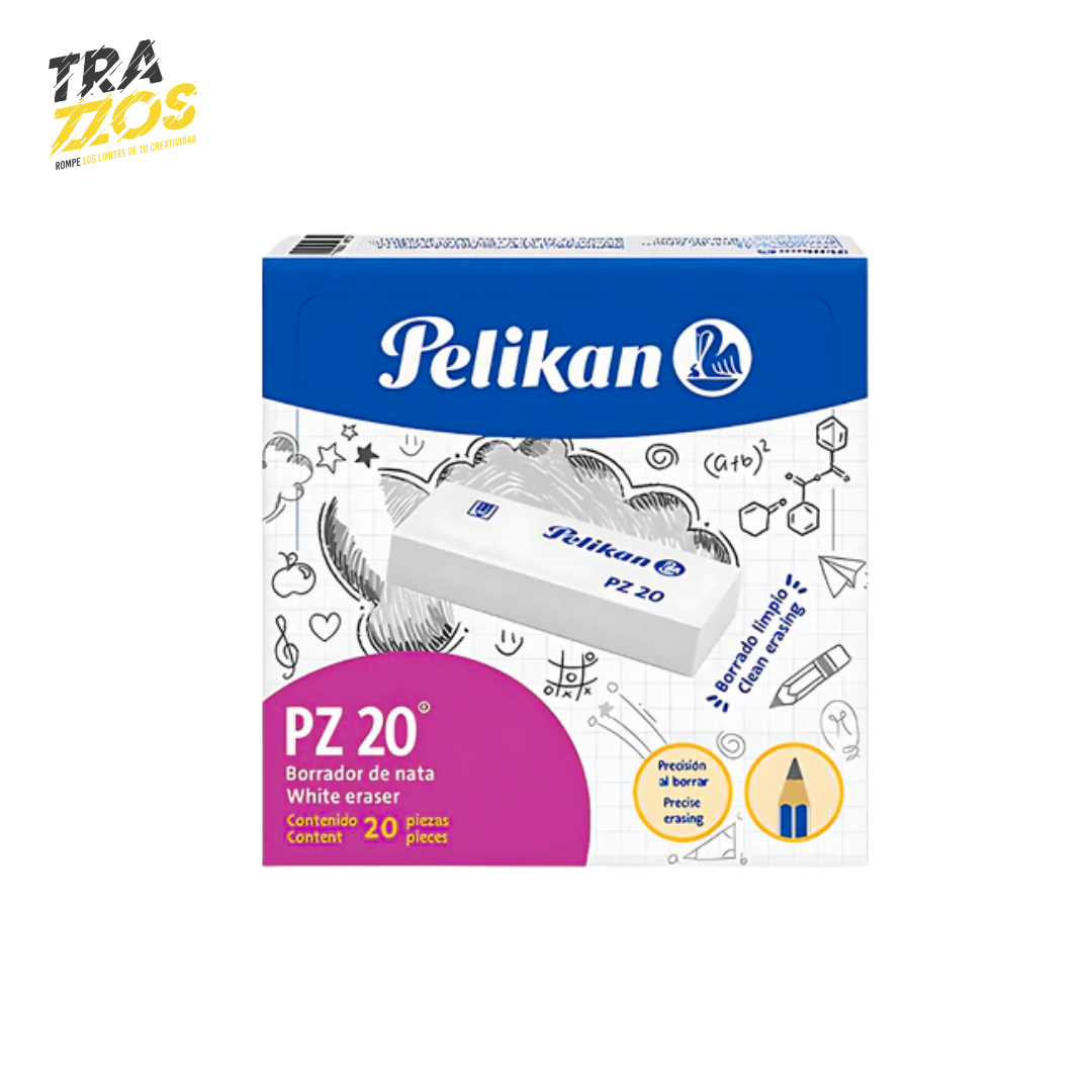 Borradores de Nata PZ-20 Pelikan x20