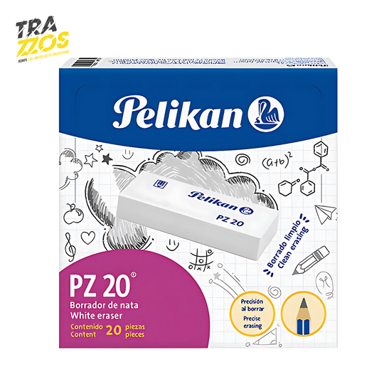 Borrador Pelikan PZ-20 x20
