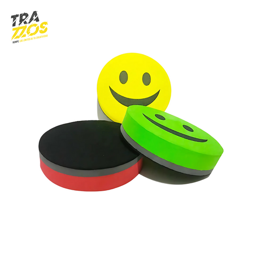 Borrador Tablero Redondo Carita Feliz X3